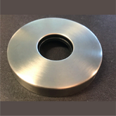304 rozet voor douchearm rond 60 mm RVS
